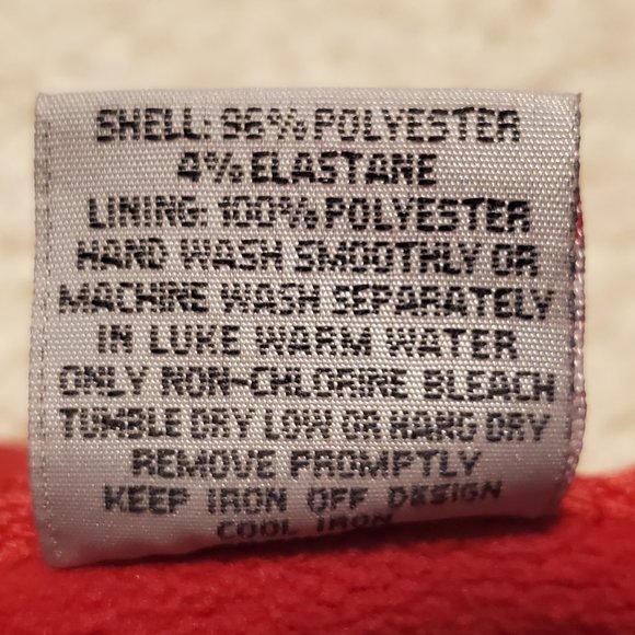 Alabama Crimson Tide Red Zippered Jacket Size Small - Picture 8 of 9